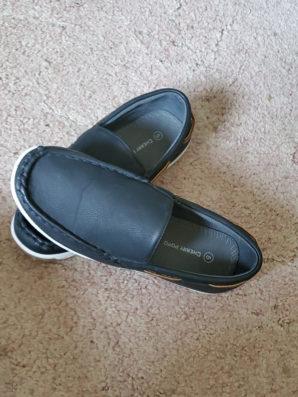 Men’s Black Slip-On Loafers